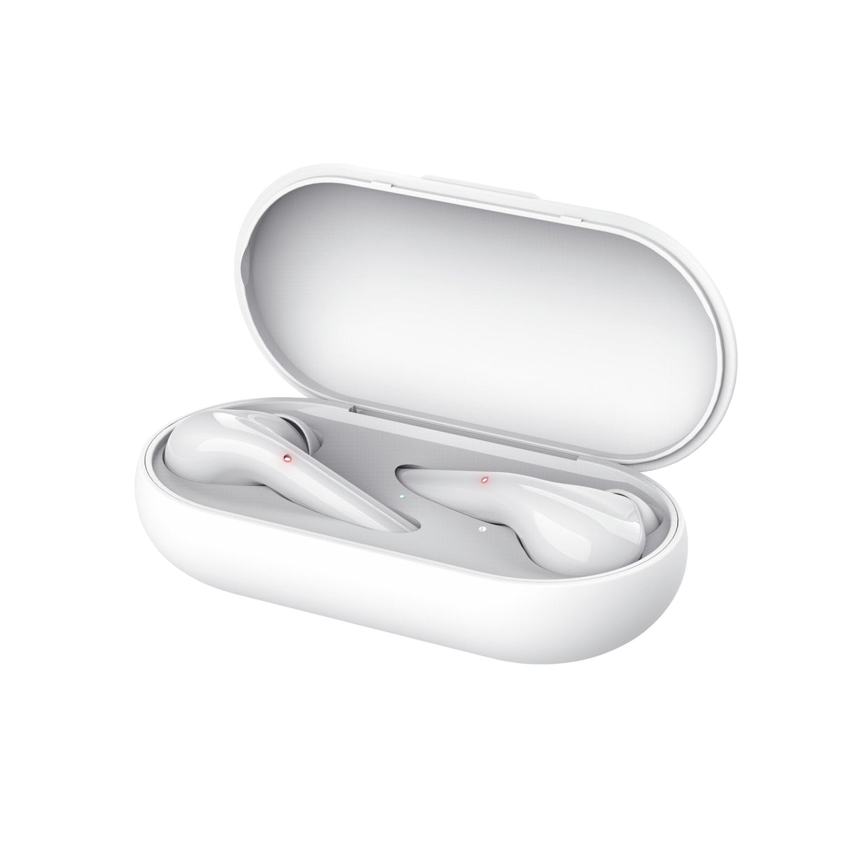 Auriculares Bluetooth Trust Nika Touch Con Estuche De Carga Autonomía 6h Blancos