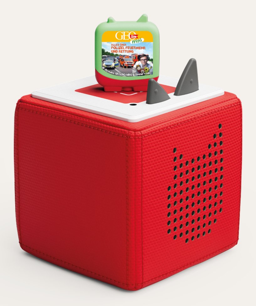 Tonies Ct Geolino Mini - Polizei, Feuerwehr Und Rettung