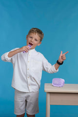 Altavoz Bluetooth Myfirst Voice 2  Microfono Individual - Mp3 - Efectos Vocales - Rosa