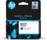 Tinta Original Hp 937 Cian