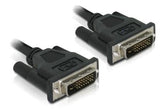 Delock Dvi 24+1 Cable 0.5m Macho Male