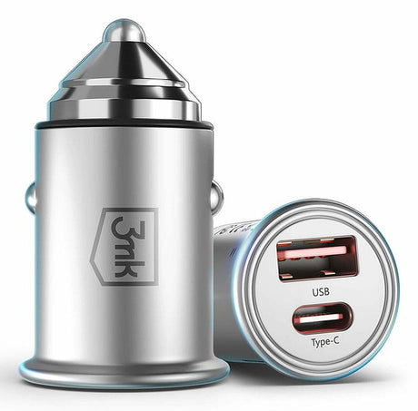 EAN 5903108527231 - 3MK Memo Hug Teléfono móvil, Portátil, Tableta Acero inoxidable USB Carga rápida Auto imagen 1