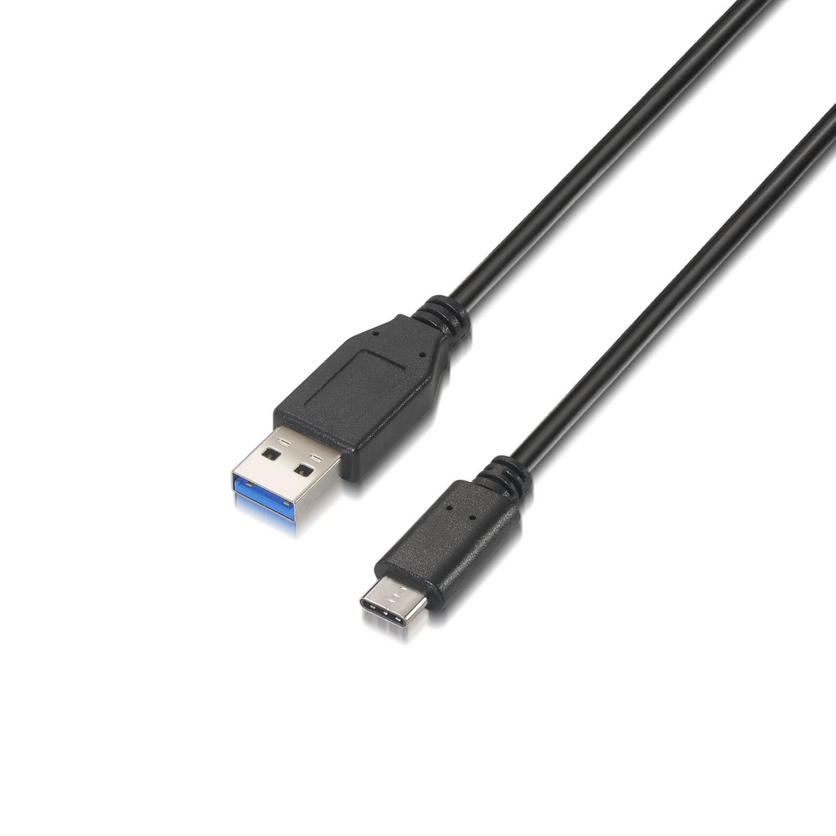 EAN 8436574700596 - AISENS A107-0060 cable USB USB 3.2 Gen 2 (3.1 Gen 2) 1 m USB A USB C Negro imagen 1