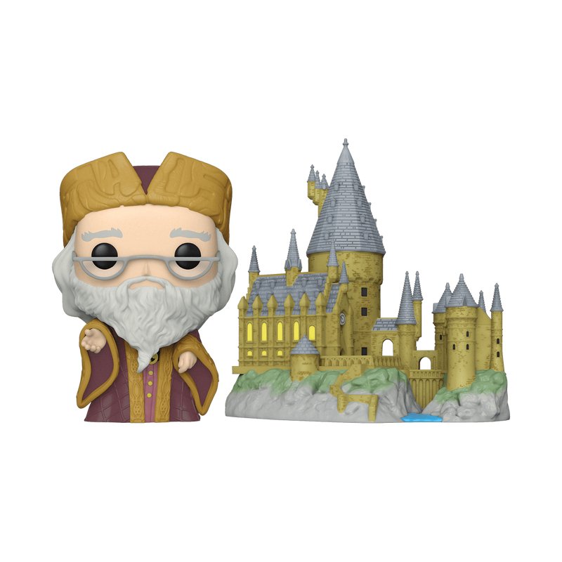 Figura Pop Harry Potter Anniversary Dumbledore With Hogwarts