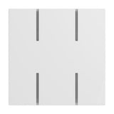 Legrand 765614 Seano 2-Modulige Tastenabdeckung Myhome O.Symbol Farbe
