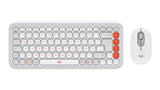 EAN 5099206127661 - Logitech 920-013107 teclado Ratón incluido Universal Bluetooth QWERTZ Alemán Blanco imagen 1