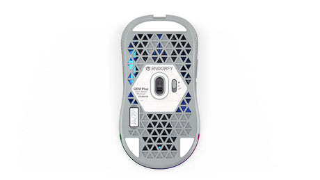 EAN 5903018666655 - ENDORFY GEM Plus Wireless Onyx White ratón Juego Ambidextro RF Wireless + USB Type-C Óptico 26000 DPI imagen 8