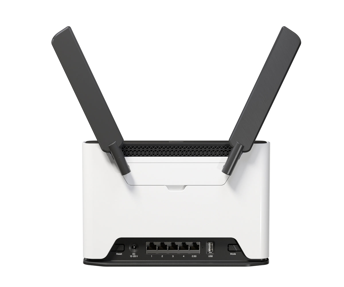 EAN 4752224009852 - Mikrotik Chateau 5G R17 ax router inalámbrico Gigabit Ethernet Doble banda (2,4 GHz / 5 GHz) Negro, Gris imagen 3