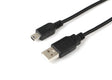 EAN 5711045024832 - Microconnect USBAMB55 cable USB USB 2.0 5 m USB A Mini-USB B Negro imagen 1