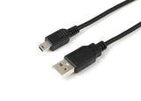 EAN 5711045024832 - Microconnect USBAMB55 cable USB USB 2.0 5 m USB A Mini-USB B Negro imagen 1