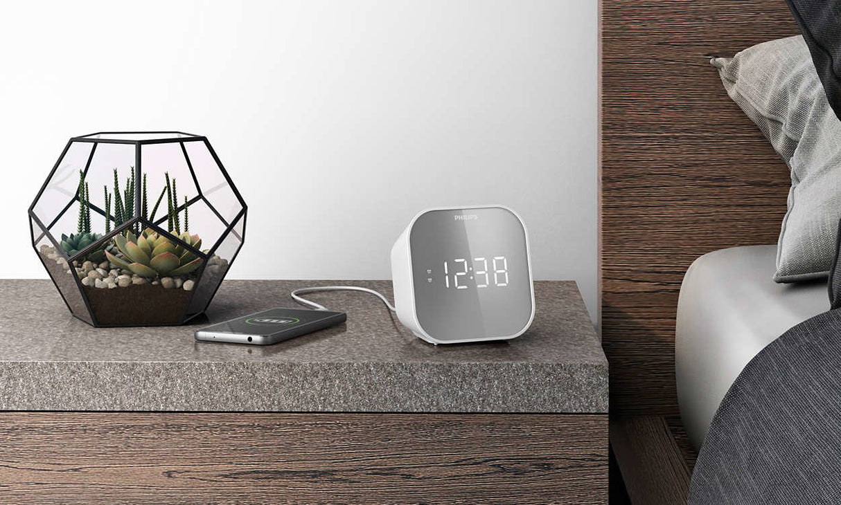 EAN 4895229116658 - Philips TAR4406/12 despertador Reloj despertador digital Blanco imagen 3