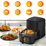 Extralink Home Air Fryer 5l Eu Sj-500