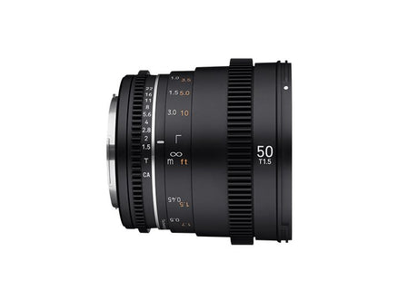 EAN 8809298886646 - Samyang VDSLR 50mm T1.5 MK2 MILC Objetivos para cine Negro imagen 4