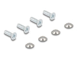 Delock 67061 Conector Empotrable Rj45 Tipo-D Cat.6a Stp Con Tapa Protectora Ip66 Resistente Al Polvo Y Al Agua