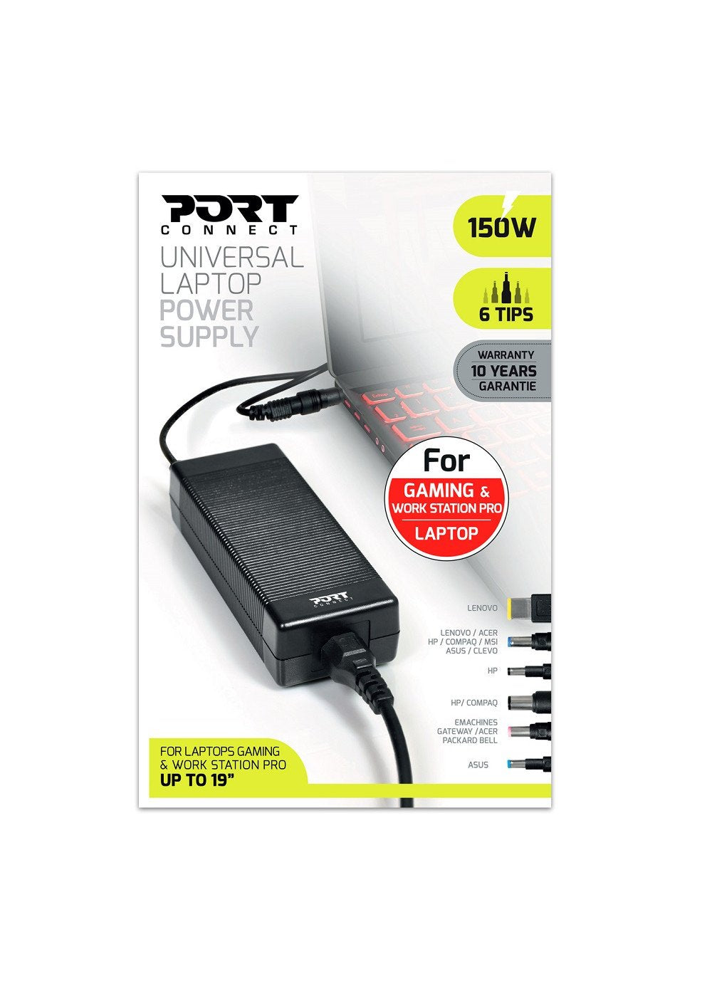 EAN 3567049001032 - Port Designs 900103 adaptador e inversor de corriente Interior 150 W imagen 3