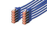 EAN 4016032441533 - Digitus DK-1644-005-B-10 cable de red Azul 0,5 m Cat6 S/FTP (S-STP) imagen 1