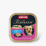 Comida Húmeda Para Perros Animonda Vom Feinsten Adult Mini Poultry, Salmon And Dill  100g
