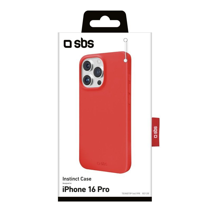 Sbs Inminct Funda Para Iphone 16 Pro Rojo