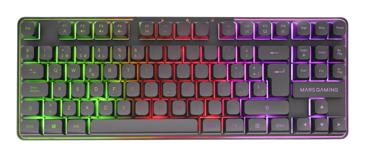 EAN 8435693111733 - Mars Gaming MCPWTKLES teclado Ratón incluido Juego RF inalámbrica + USB QWERTY Español Negro imagen 5