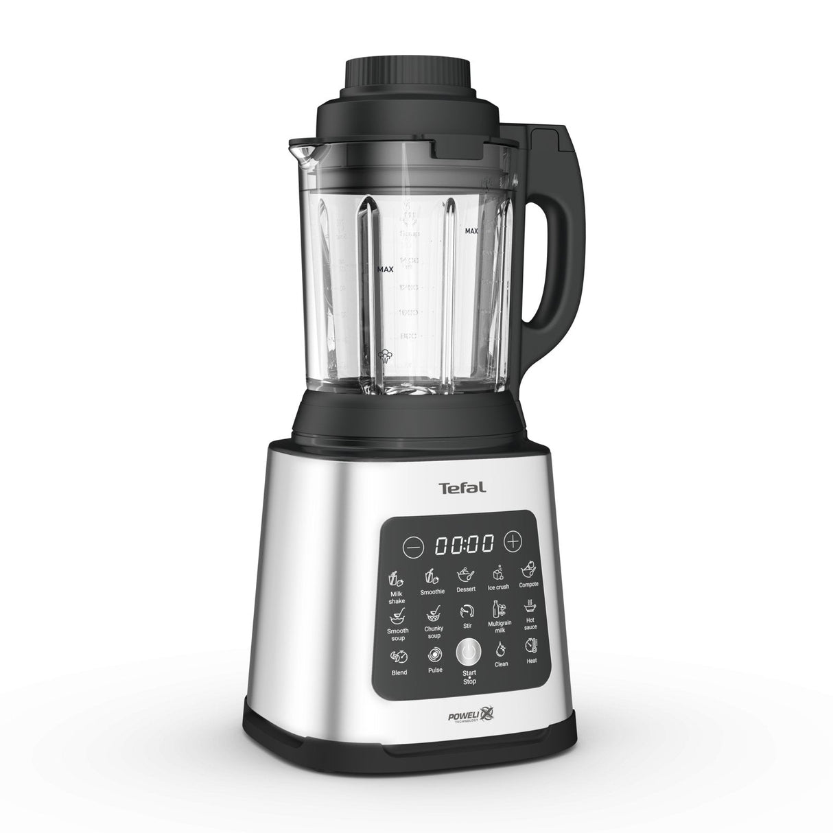Batidora Tefal Bl83sd30, 1,75 L, Bote De Cristal, Plata