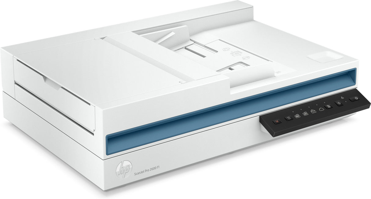 Escáner Documental Hp Scanjet Pro 2600 F1 Con Alimentador De Documentos Adf Doble Cara