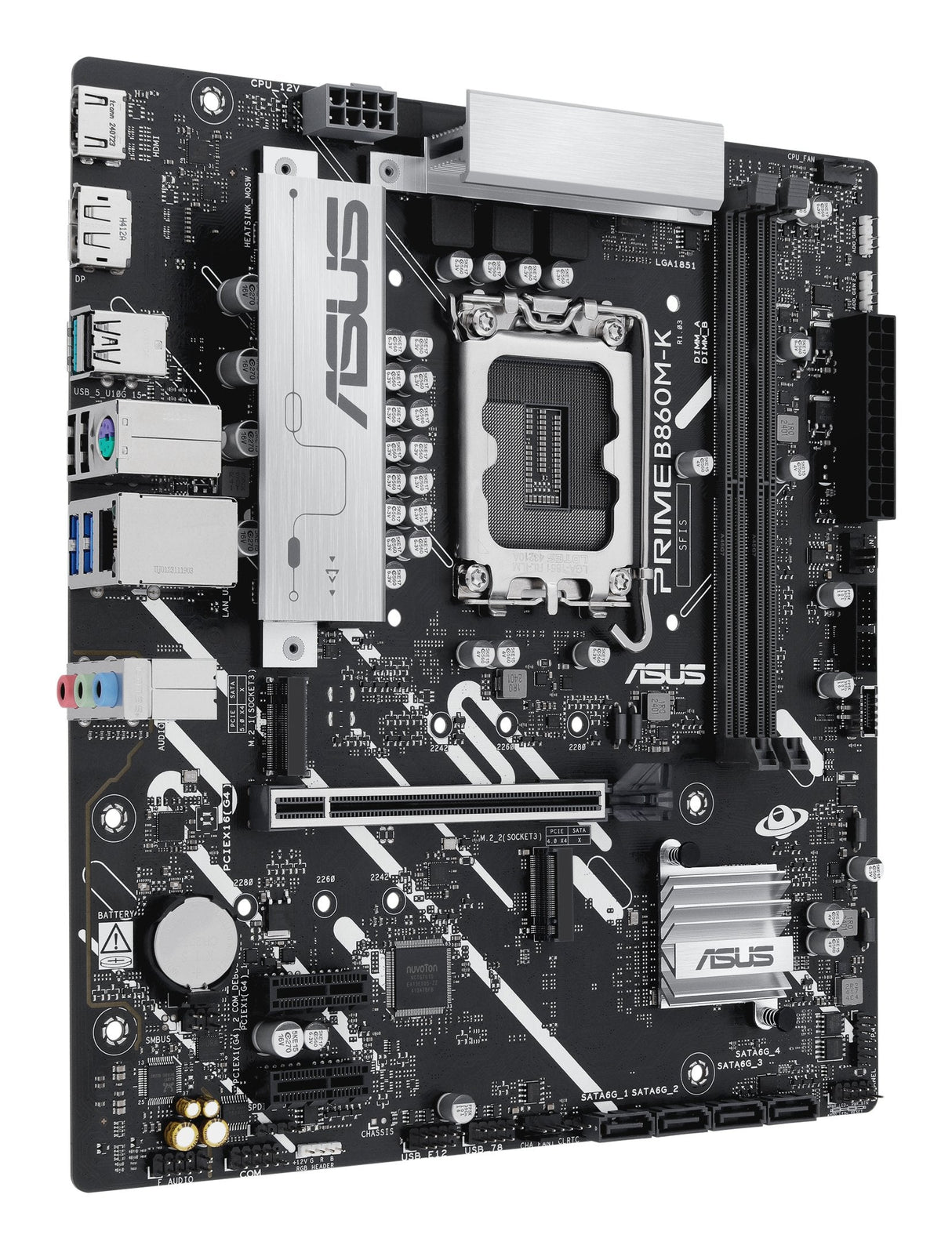 Placa Base Asus Prime B860m-K Intel B860 Lga 1851 (Socket V1) Micro Atx