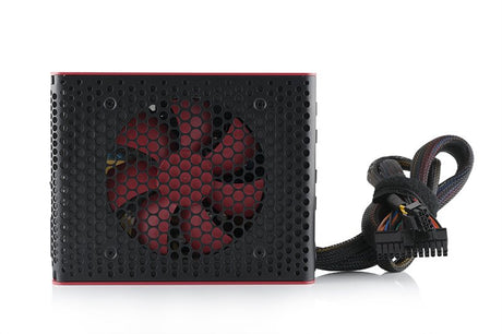 EAN 5901885242040 - Modecom Volcano unidad de fuente de alimentación 750 W 20+4 pin ATX ATX Negro, Rojo imagen 2