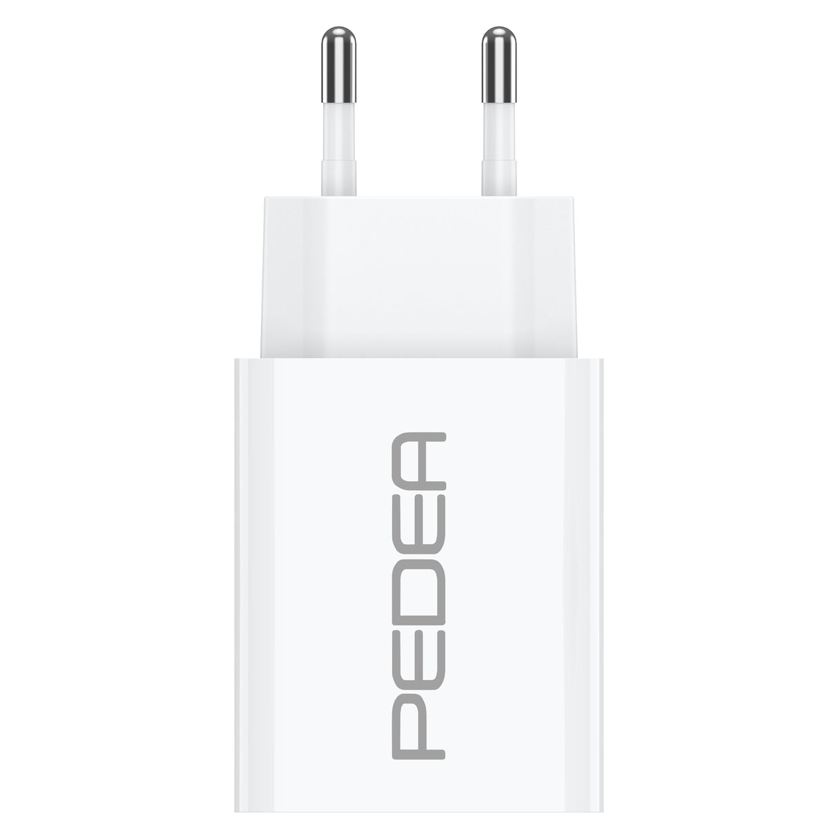 Pedea 20w Usb-C (Pd) Schnellcargador - 2-Ports Mehrfach Handy-Cargador Mit Usb-C Und Usb-A, Weiss