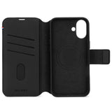 Decoded Leather Detachable Wallet Iphone 16 Plus Black