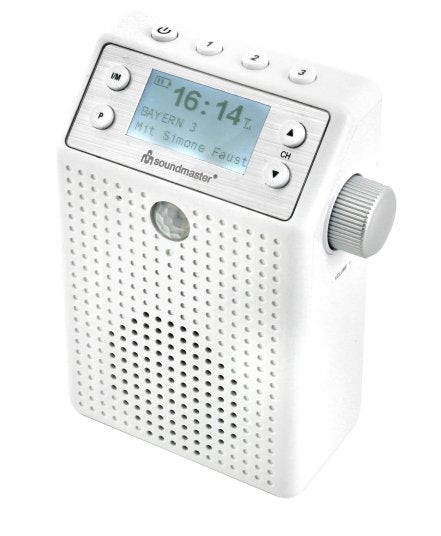 Soundmaster Dab60we Socket Radio Dab+, Fm Bluetooth, Usb Hands-Free Function, Incl. Microphone, Spla