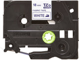 EAN 4977766761499 - Brother TZE-FA4 cinta para impresora de etiquetas Azul sobre blanco imagen 2