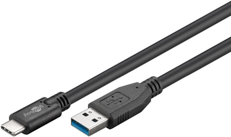 EAN 4040849679995 - Goobay 67999 cable USB USB 3.2 Gen 1 (3.1 Gen 1) 0,5 m USB A USB C Negro imagen 2