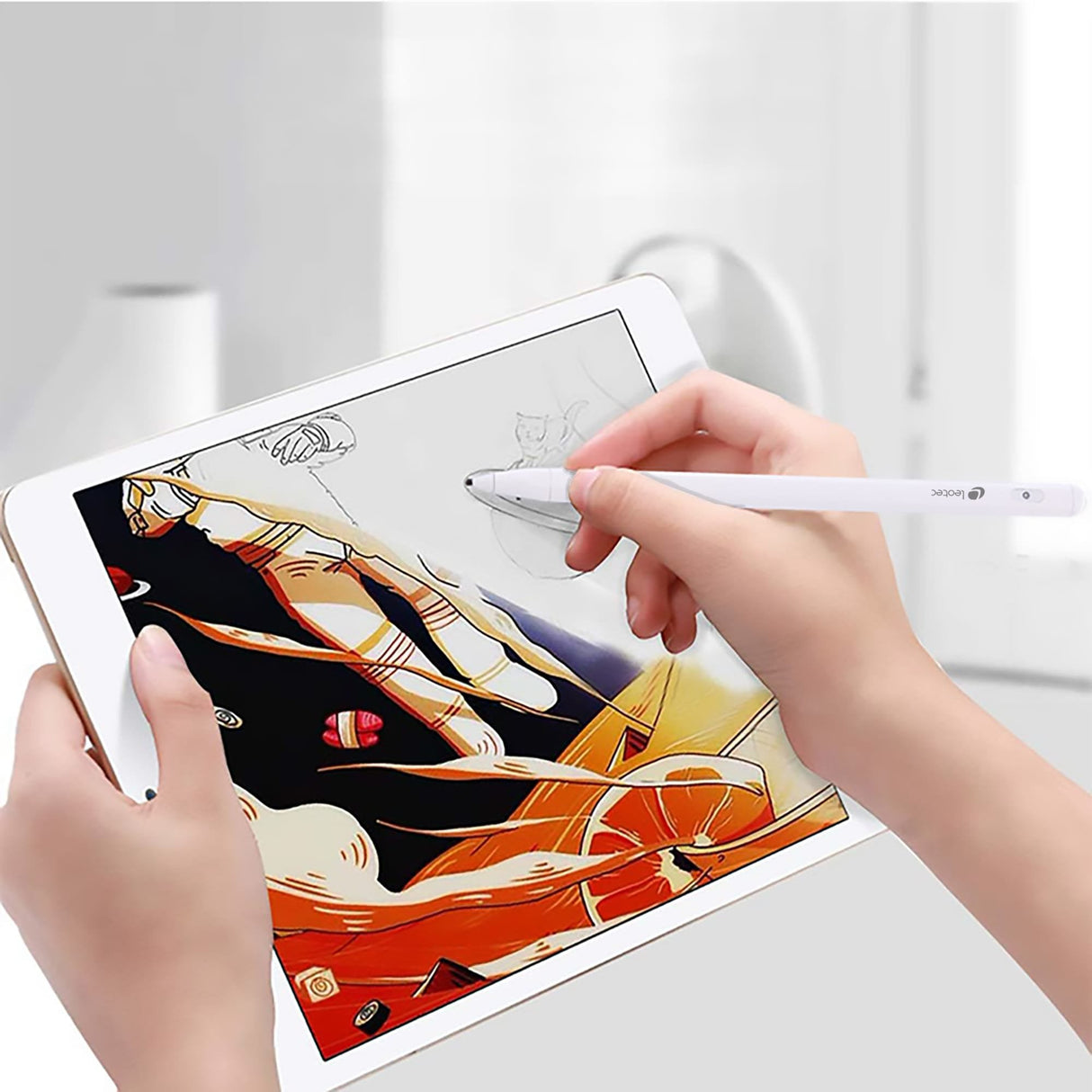 Lapiz Digital Leotec Lestp01w Stylus Epen Android Ios Windows Blanco