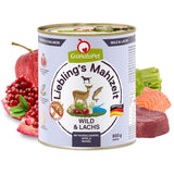 EAN 4260165192118 - GranataPet 192118 alimento húmedo para perros Salmón, Carne de venado Adulto 800 g imagen 1