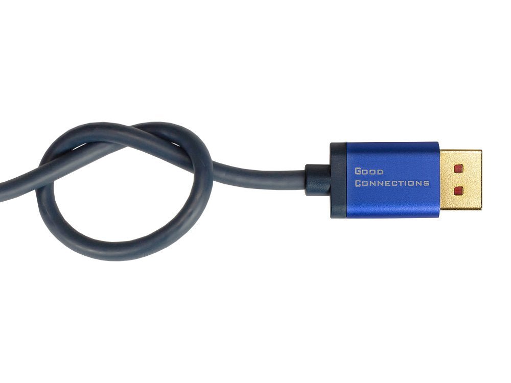 EAN 4014619708987 - Alcasa 4814-SF005B cable DisplayPort 0,5 m Azul imagen 4