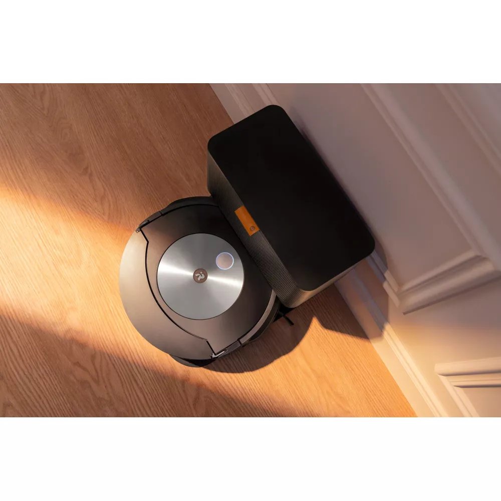 Robot Roomba Combo J7+ Aspiradora Robotizada Bolsa Para El Polvo Negro, Acero Inoxidable