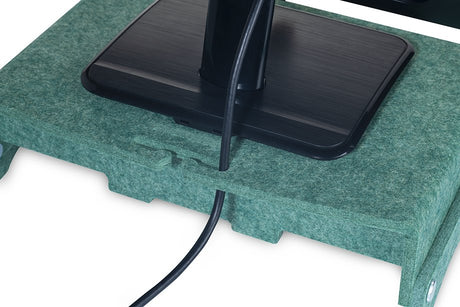 EAN 8719274674092 - BakkerElkhuizen Q-riser 110 Circular 76,2 cm (30") Escritorio Verde imagen 5