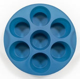 Air Fryer Sil Muffin Tray Blue