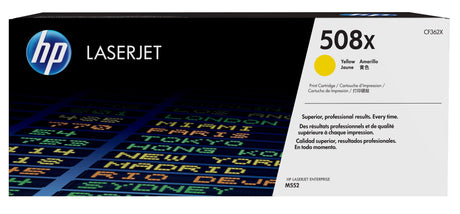 EAN 0888793237625 - HP 508X High Yield Yellow Original LaserJet Toner Cartridge cartucho de tóner 1 pieza(s) imagen 1