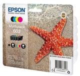 Epson Tinta Multipack Std Estrella De Mar 4 Tintas 603 Rf / Am Multi