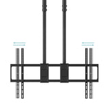 Soporte Techo Doble Mastil Pantallas 60-120" Negro