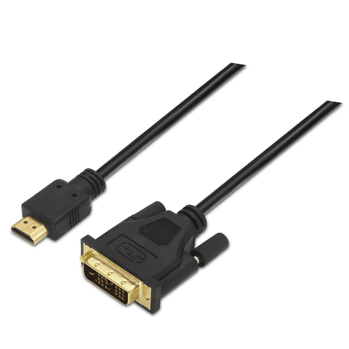 EAN 8436574700893 - AISENS A117-0090 adaptador de cable de vídeo 1,8 m HDMI tipo A (Estándar) DVI 18+1 Negro imagen 1