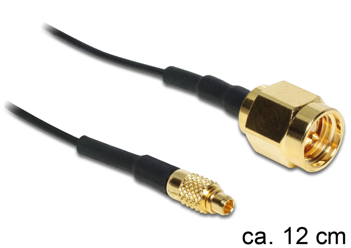 Delock 88471 Cable De Antena De Sma Macho A Mmcx Macho De 1.13 120 Mm