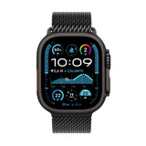 Apple Watch Ultra 2 Gps + Cellular 49mm Black Titanium Case With Black Titanium Milanese Loop - L