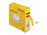 Delock Marcadores Para Cables Nº 7, Amarillo, 500 Piezas