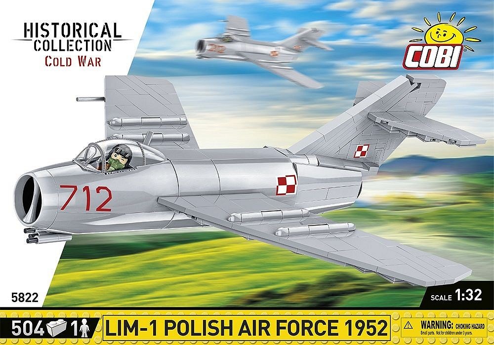 Cobi Lim-1 Polaca Air Fuerza 1952, Juguete De Construcción Cobi-5822