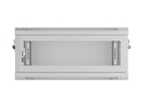 Lanberg Rack Cabinet 19" Wall-Mount 4u 600x450 Perforated Door Grey Flat Pack