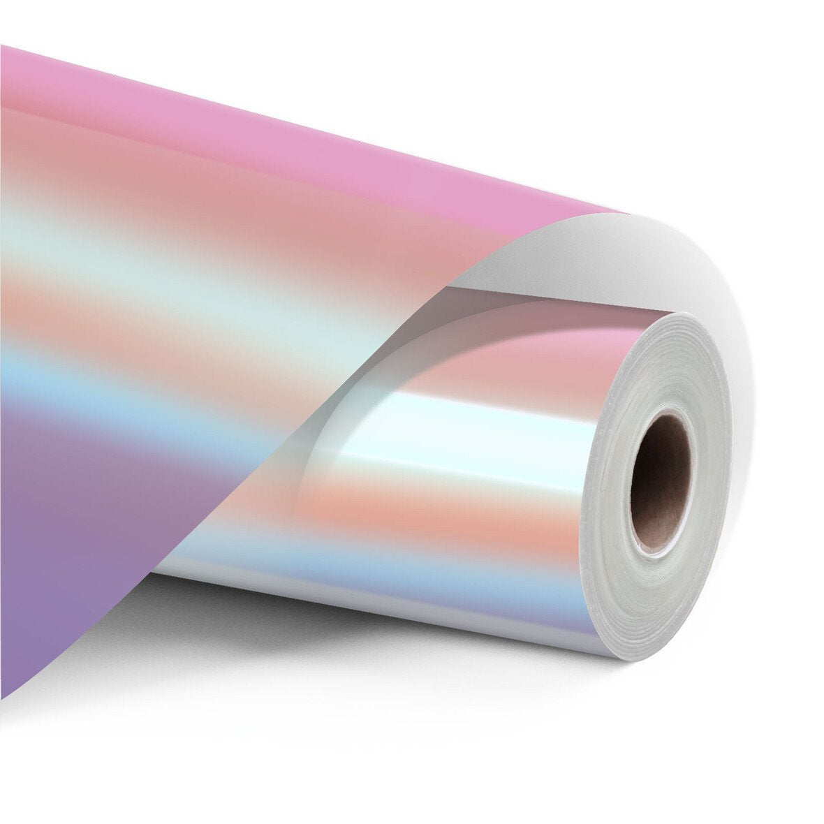 Loklik Permanent Adhesive Vinyl Holographic - Rosa