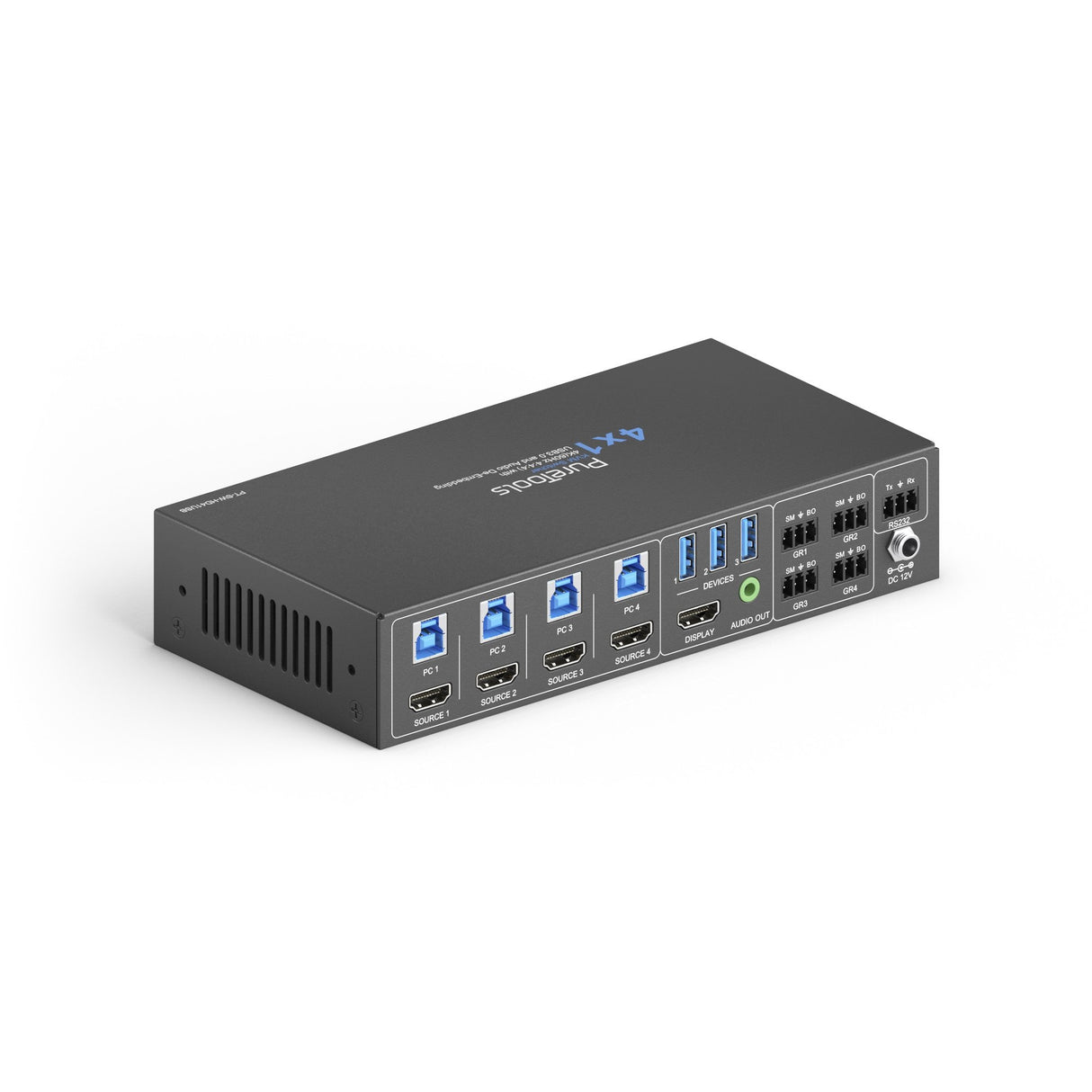 EAN 4251364734964 - PureTools PT-SW-HD41USB interruptor de video HDMI imagen 2