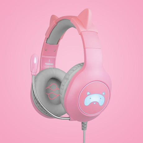 EAN 8436563093968 - Blade Gaming Tanooki Auriculares Alámbrico Diadema Juego Gris, Rosa imagen 2